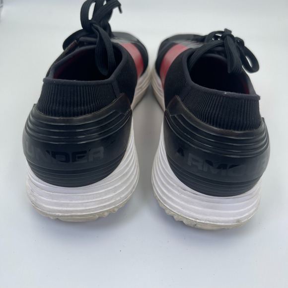 Under Armour SpeedForm AMP 2.0 Training Shoes Mens Size 10 Black/Red 1295773-002 main image 8